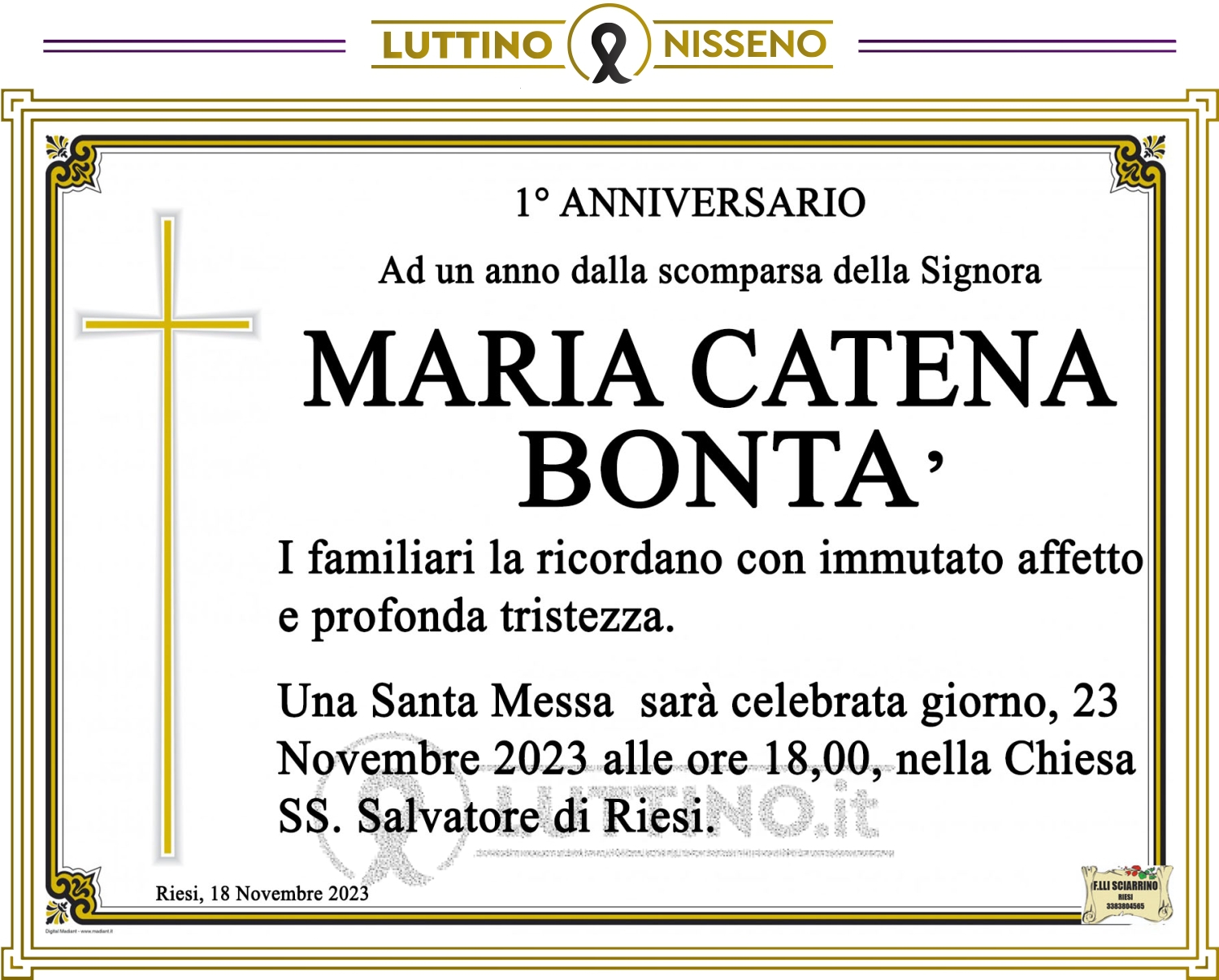 Maria Catena Bontà